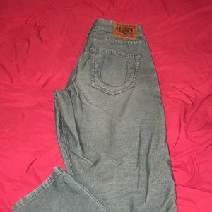 Women’s true religion cord pants size 26